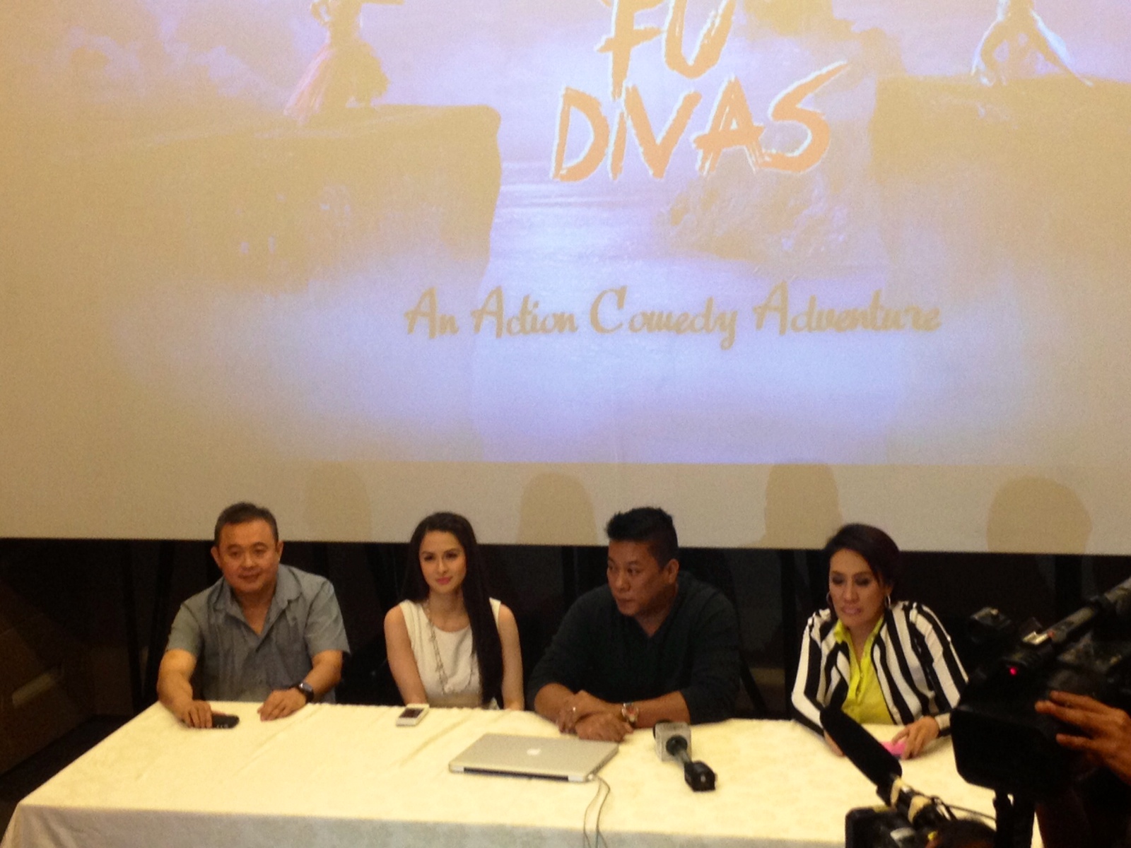 Aiai and Marian released KUNG FU DIVAS OFFICIAL TRAILER at a Press Conference held July 25.